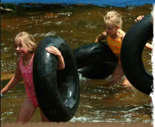 Tubing the St. Vrain