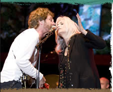 Sam & Emmylou at Telluride Bluegrass