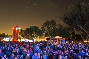 Festivarians at the Folks Festival (photo Jennifer Schumacher)