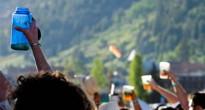 Sustainability Toast at Telluride Bluegrass (photo: Michael Carroll)