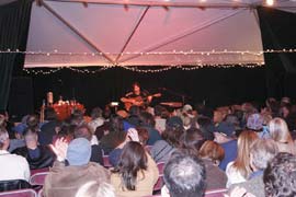 Darrell Scott plays the Wildflower Tent in November 2006 